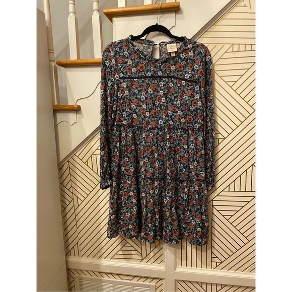 Knox Rose Floral Long Sleeve Dress Size XS - Picture 5 of 6